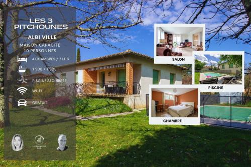 Albi House | Les 3 Pitchounes