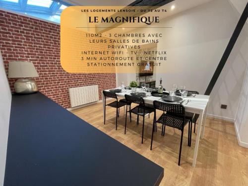 Lens Apartment | Les 3 Suites - 6 personnes - 3 chambres avec SDB privatives