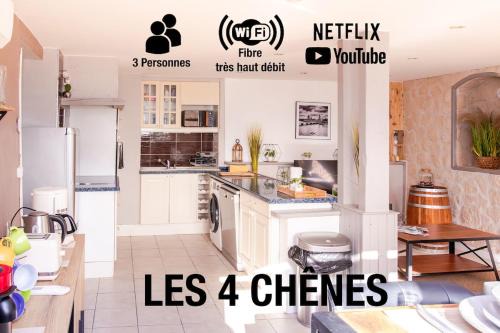 Le Pont-de-Beauvoisin Apartment | Les 4 Chênes, Refuge and Green Haven of Peace