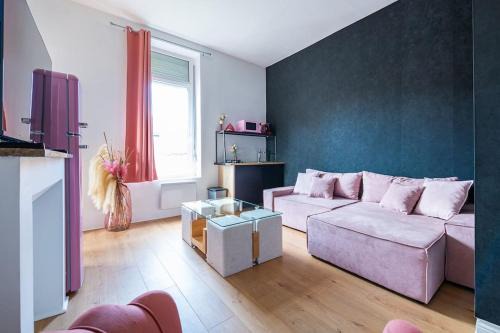 Gare Apartment | Les Appart'Hôtels Du Calaisis - Pinky Terrasse 103