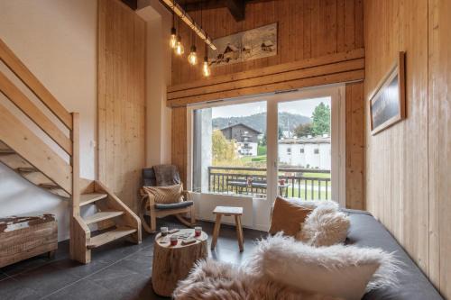 Sallanches Apartment | Les Chaumes - T3 moderne piscine