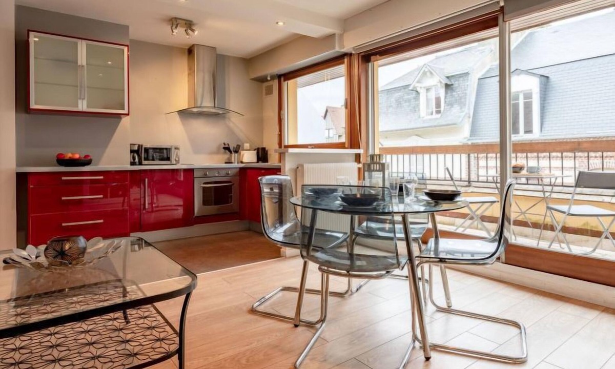 Deauville City Centre Apartment | Les Cigognes by Interhome