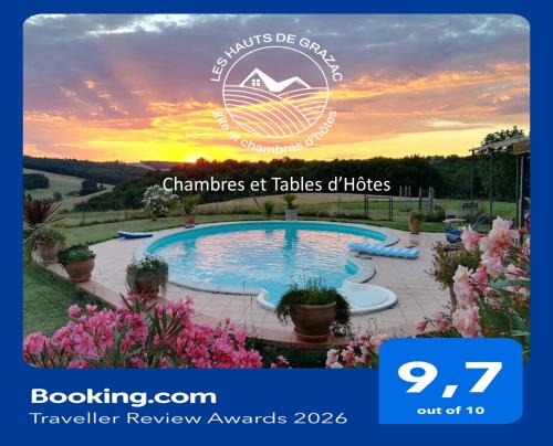 Grazac Bed & Breakfast | Les Hauts de Grazac, Chambres et Tables d'hôtes