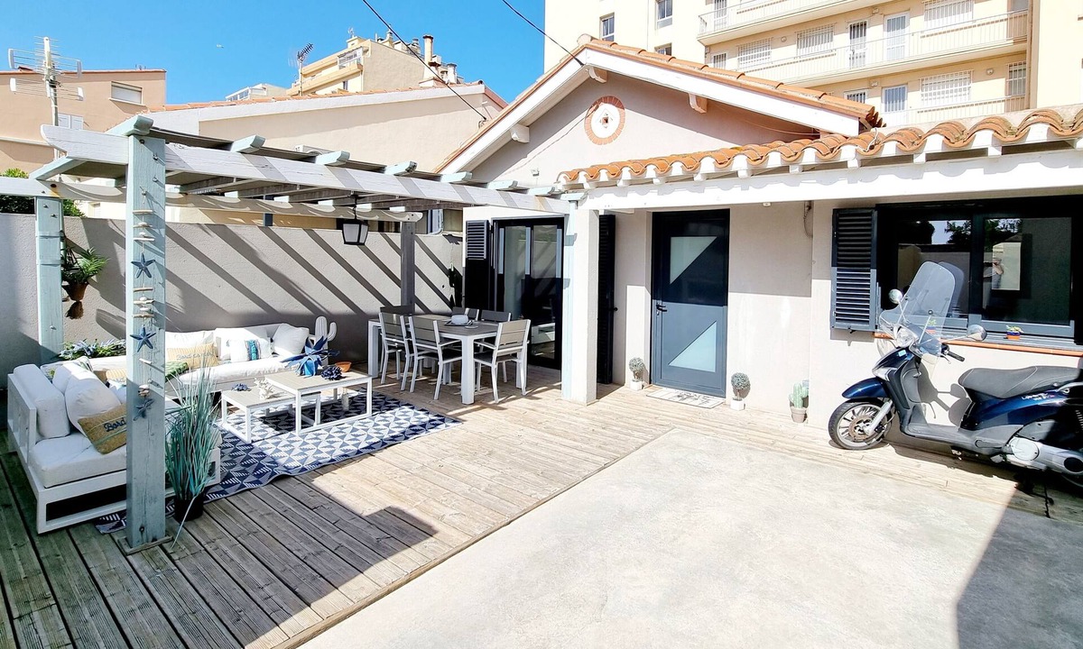 Mediterranee House | Les Heures Claires - Maison Classé 4 à 50m des Plages