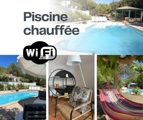 Moissac-Bellevue House | Les Iris Villa Piscine chauffée 6 pers
