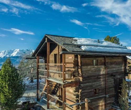 Vercorin Ski Chalet | Les Mazots du Hameau - Charme Alpin avec Cuisine équipée
