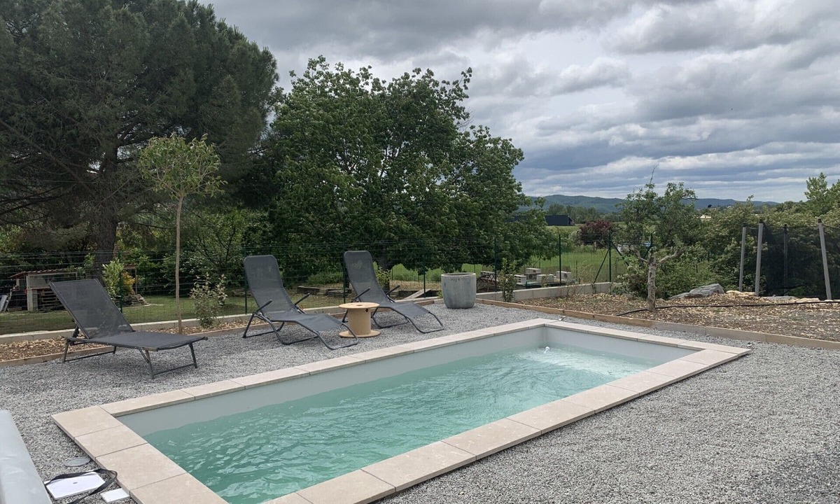 Lussas House | Les Midices, New villa with swimming pool