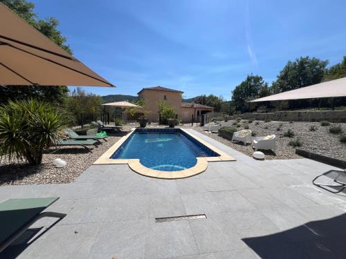 Molieres-sur-Ceze Villa | Les Oliviers - Villa climatisée avec piscine