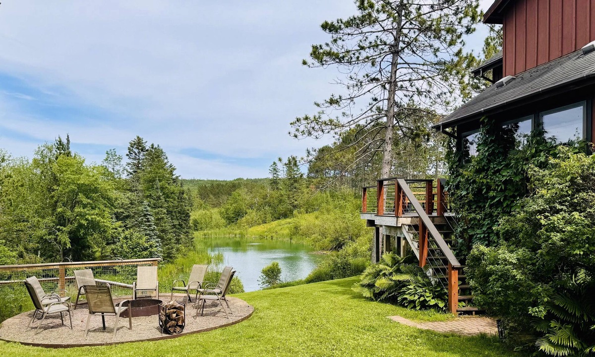 Duluth House | Lester River Pines Home | Pond | Woods | Views