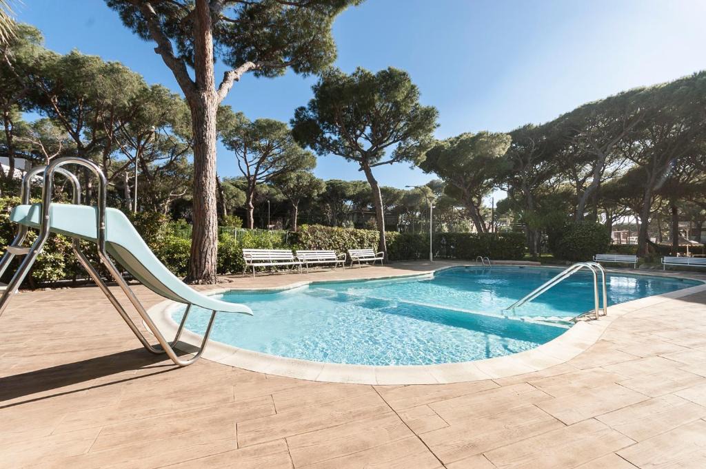 Castelldefels Apartment | Lets Holidays POOL BBQ APARTMENT in CASTELLDEFELS