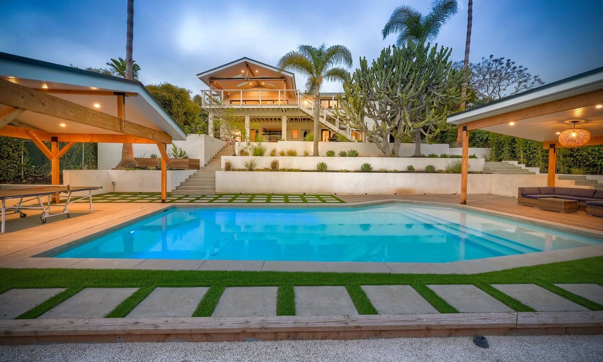 Encinitas House | Leucadia beach house; pool, ocean view & walkable