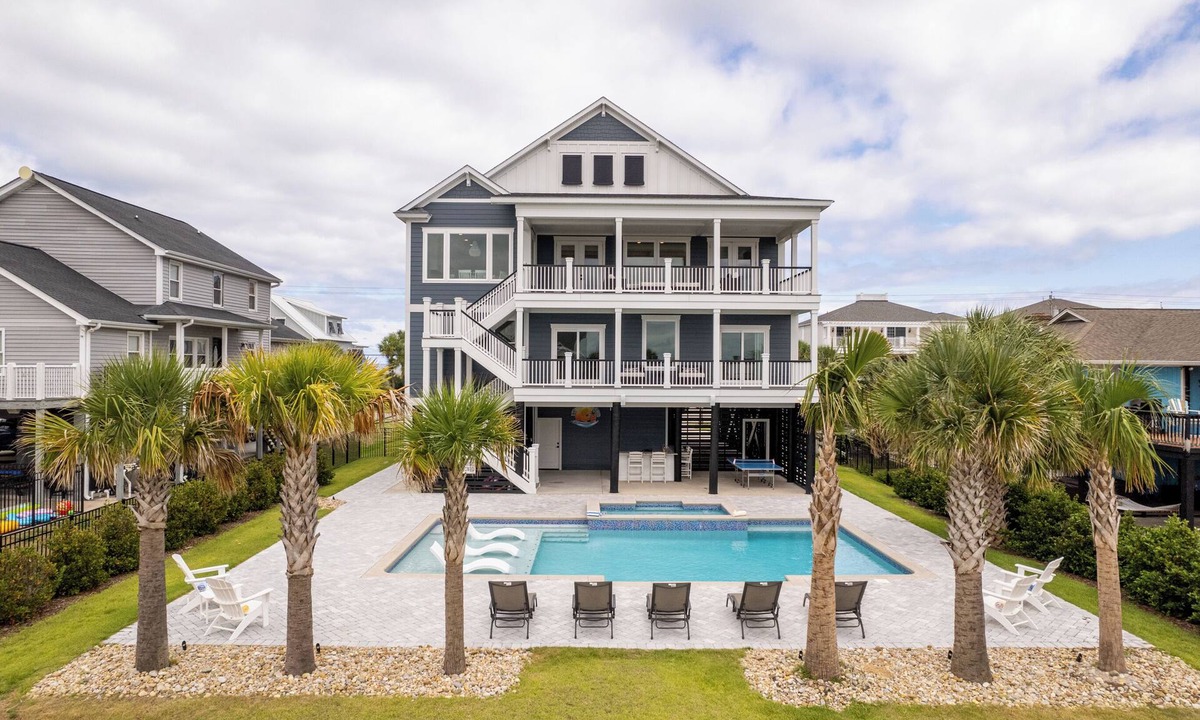 Murrells Inlet House | Life Is Grand: Luxury Escape with Pool & Hot Tub