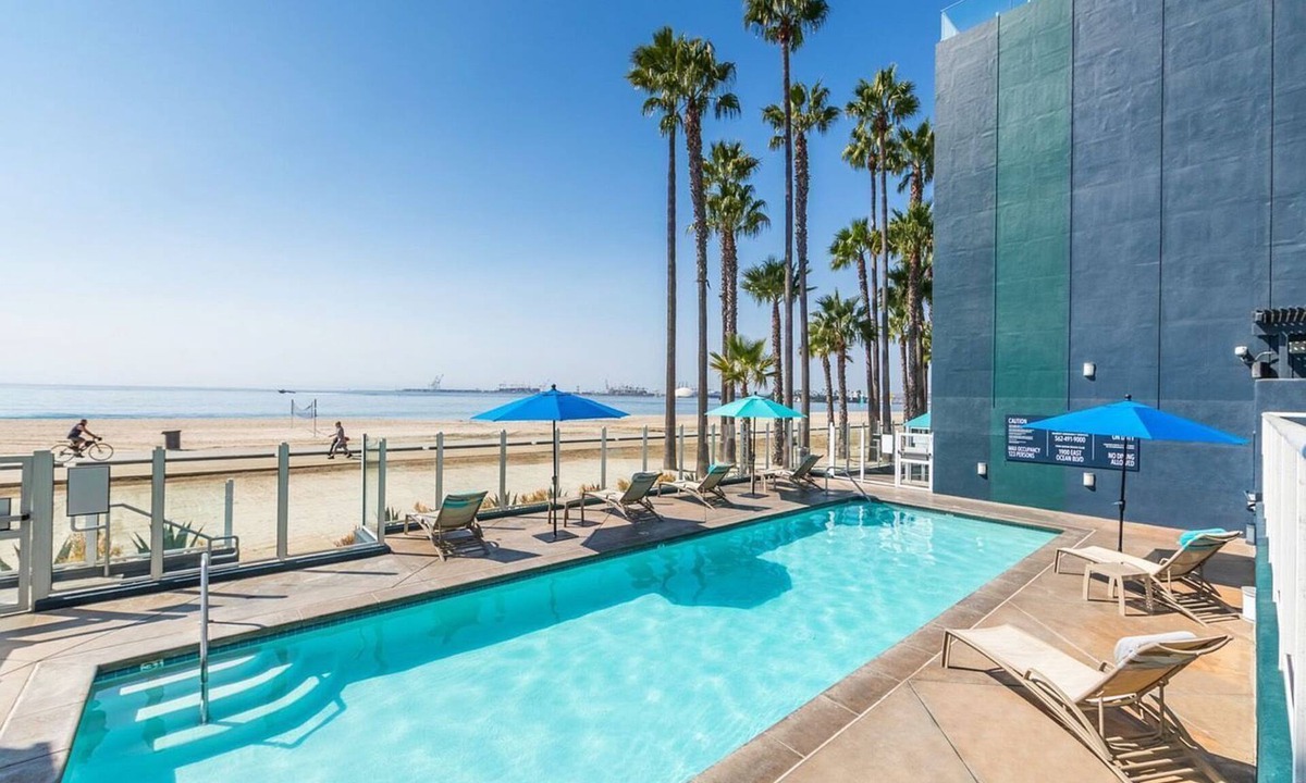 Alamitos Beach Condo | LIKE A 5 STAR HOTEL! RARE LUXURY BEACH AND OCEAN VIEW CONDO. right on the sand!