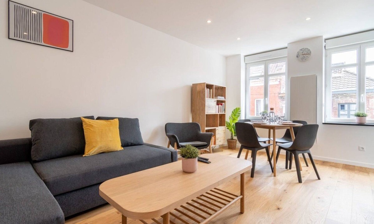 Wazemmes Apartment | Lille center equipped and bright apartment