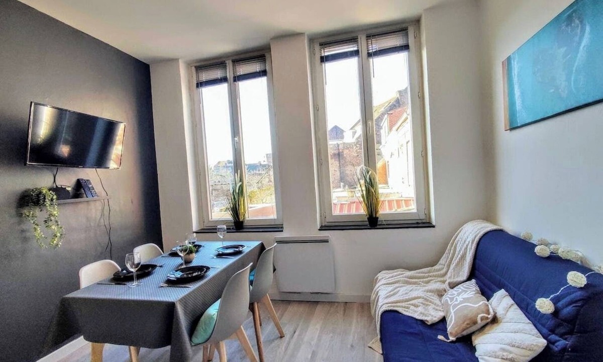 Roubaix Apartment | LILLEGW OASIS COLLEGE · Oasis : appartement 2 chambres en duplex