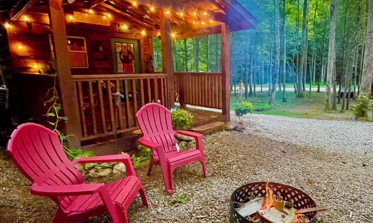 Cosby Cabin | Little Bear Tiny Cabin in The Forest