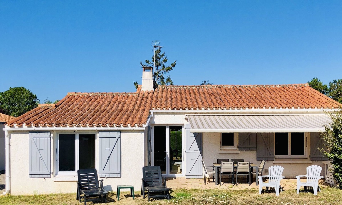 Saint-Vincent-sur-Jard House | LocaJard House "Les Sternes" 400m from sandy beaches, 70m², 3 bedrooms