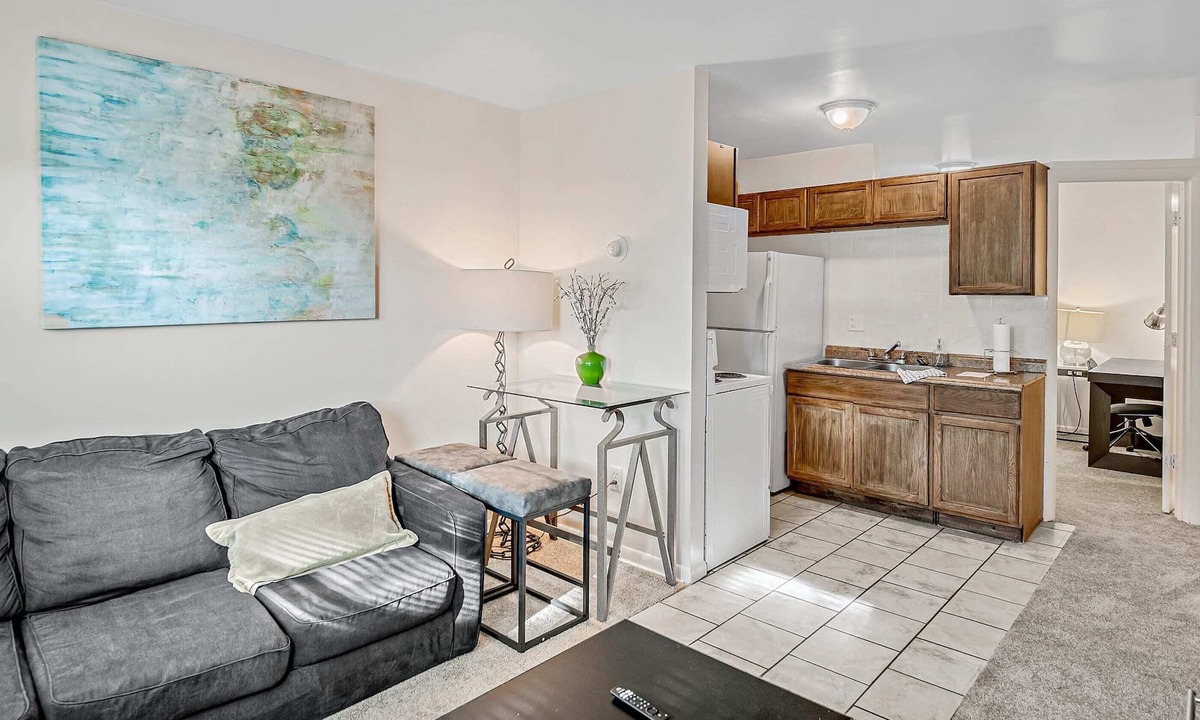 Highspire Apartment | Location Convenient 1BR with Comfy Sofa and TV