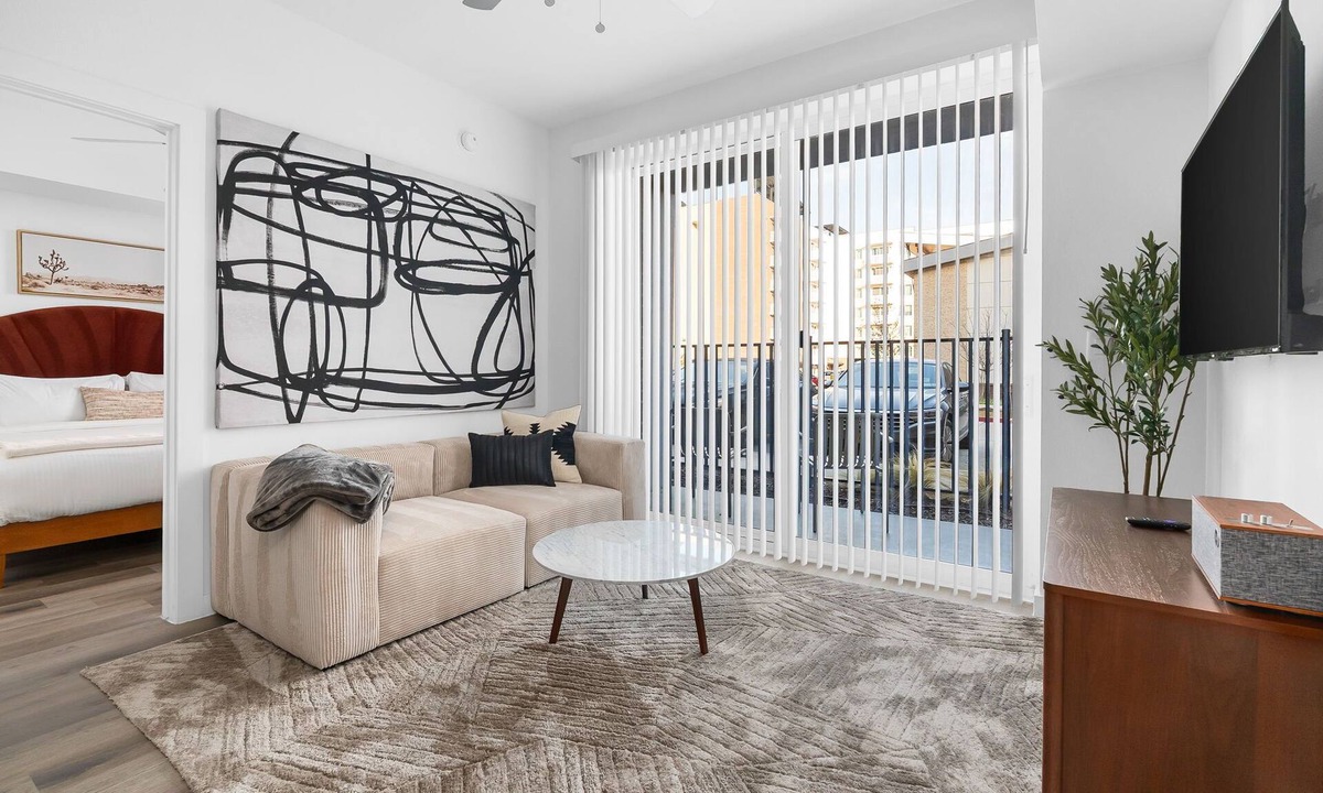 Denton Apartment | Lodgeur | Modern 2BR w/open living | Denton