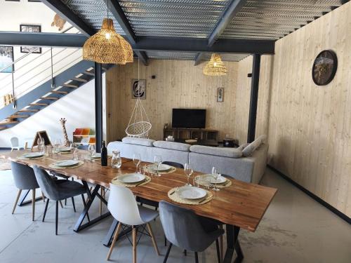 Moulis-en-Medoc Villa | Loft 8 pers à la ferme - nature, océan & lacs du Médoc