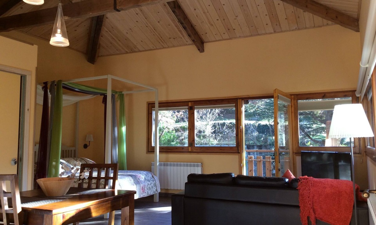 Ribes De Freser Cottage | Loft apartment Els Apartaments del Bosc for 2 people (pet friendly)
