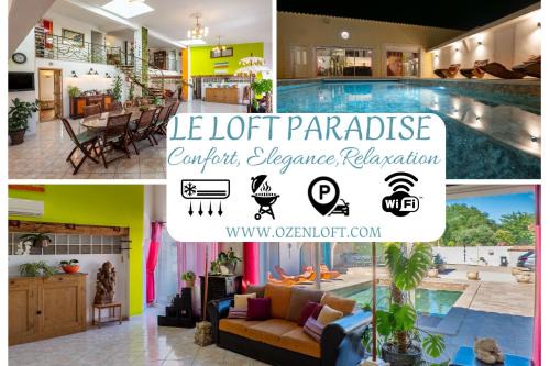 Aimargues Villa | Loft d'exception 350m2 spacieux et lumineux avec piscine à 15 min de la mer