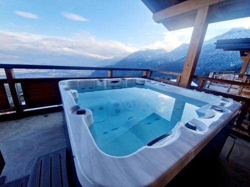 Torgon Apartment | Loft de luxe - jacuzzi avec vue d'exception - Torgon