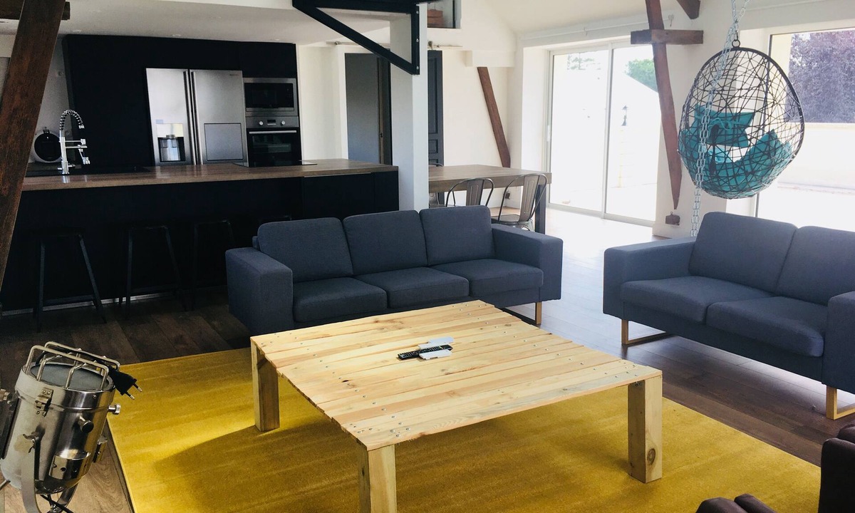 Fontenay-le-Pesnel House | Loft Design 80m2 shared pool