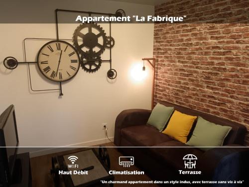 Sainte-Livrade-sur-Lot Apartment | Loft La Fabrique - Wifi HD - Télé - Clim