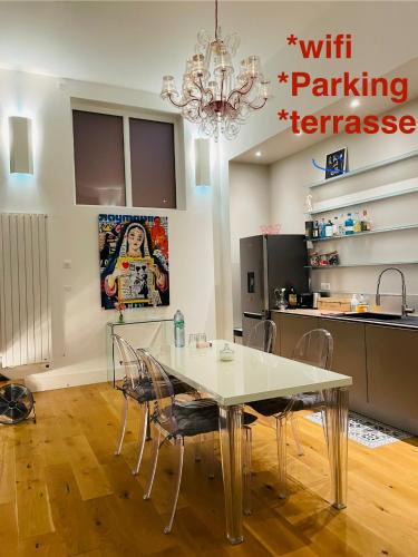 Laon Sud Apartment | Loft Reims - Parking gratuit