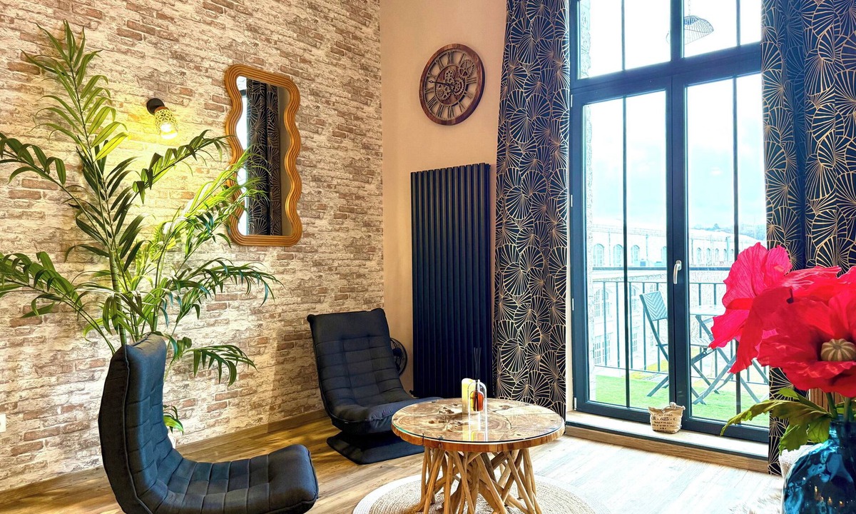 Champagne-sur-Seine Apartment | Loft Signature 10’ Fontainebleau