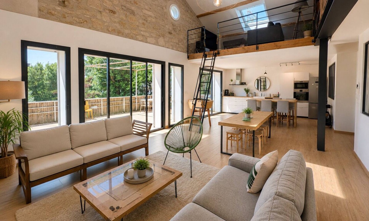 Saint-Martin Apartment | Loft St Roch Montpellier - Garden, pool & spa