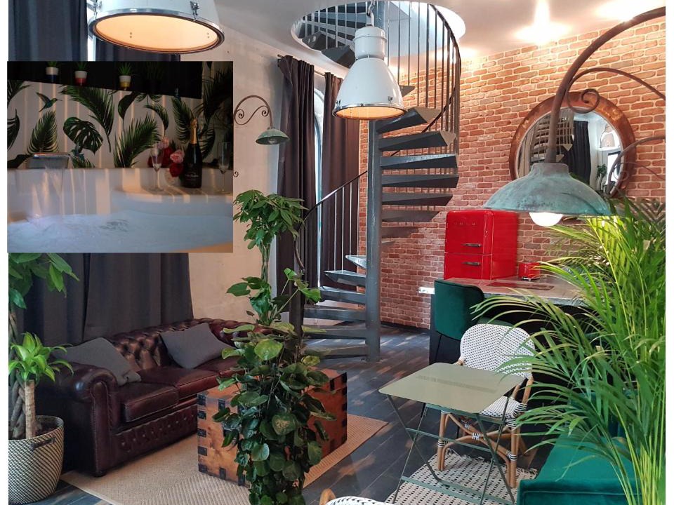 Quartier Vieux Marche-Cathedrale Apartment | Loft Zen Rouen - Jacuzzi - Centre Historique
