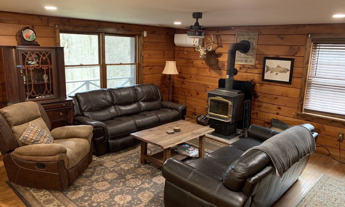 Altmar Cabin | Log Cabin on 63 Acres: Minutes to Salmon River, ATV & Snowmobile Trails