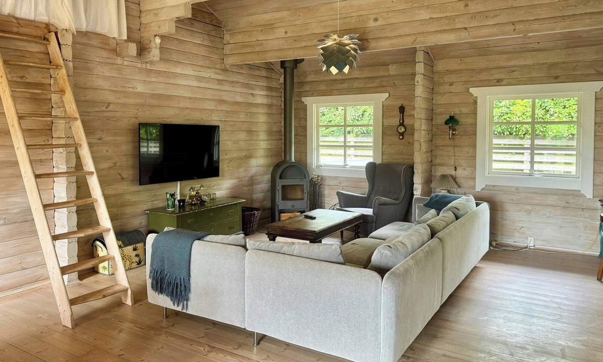 Hojby House | Log cabin with activity room near Gudmindrup
