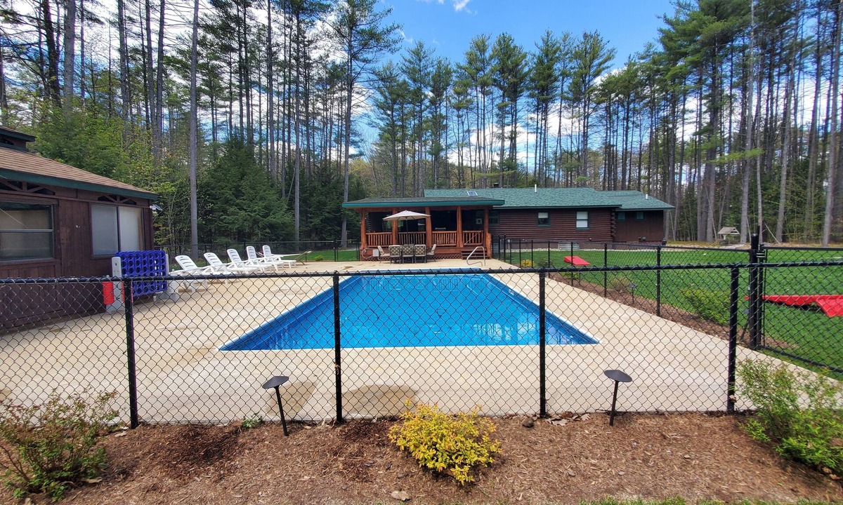 Warrensburg House | Log home mins from Lake George, w/heated salt water pool and hot tub!