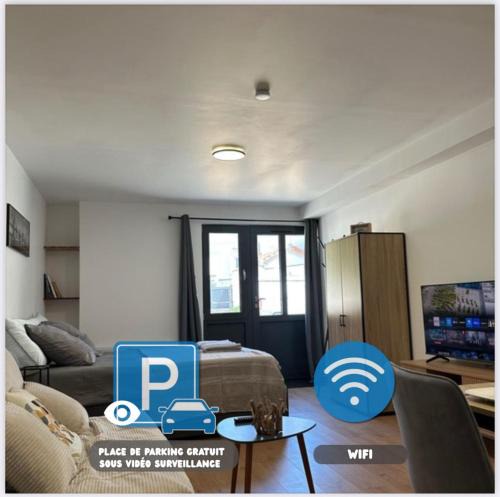 Poitiers Apartment | logement 5 parking gratuit