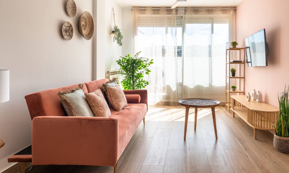 Cuarte de Huerva Apartment | LOIRA CUARTE: Spacious terrace in a cozy apartment