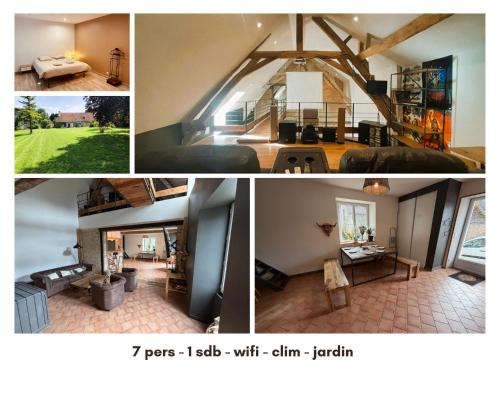 Argy House | Longère familiale - 7 pers - wifi - jardin