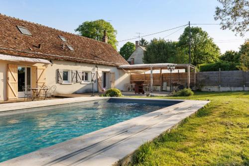 Rilly-sur-Loire House | Longère Pierre De Ronsard piscine