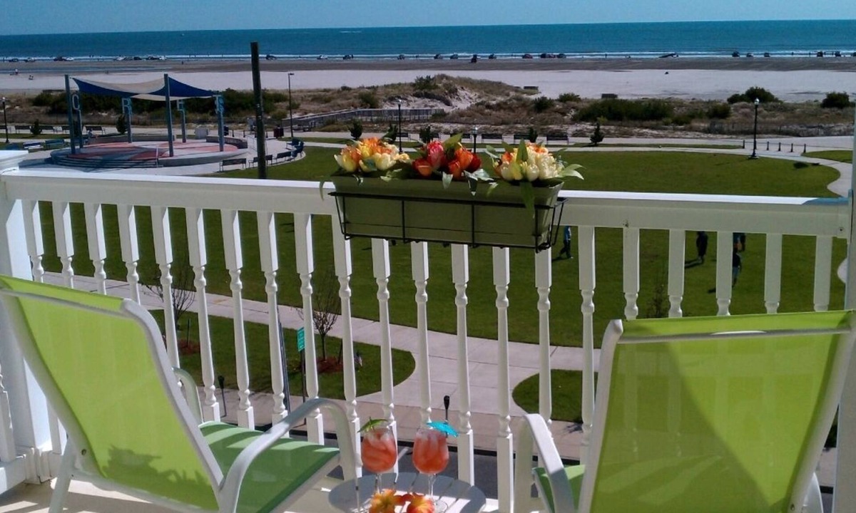 Wildwood Crest Condo | Look at this VIEW! All that's missing is YOU! OCEANFRONT Condo