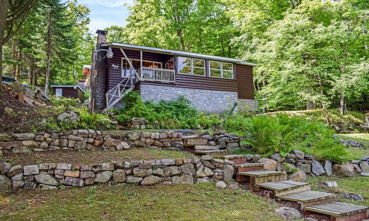 Town of Webb House | Loon Dance Landing - Waterfront Property on 1st Lake