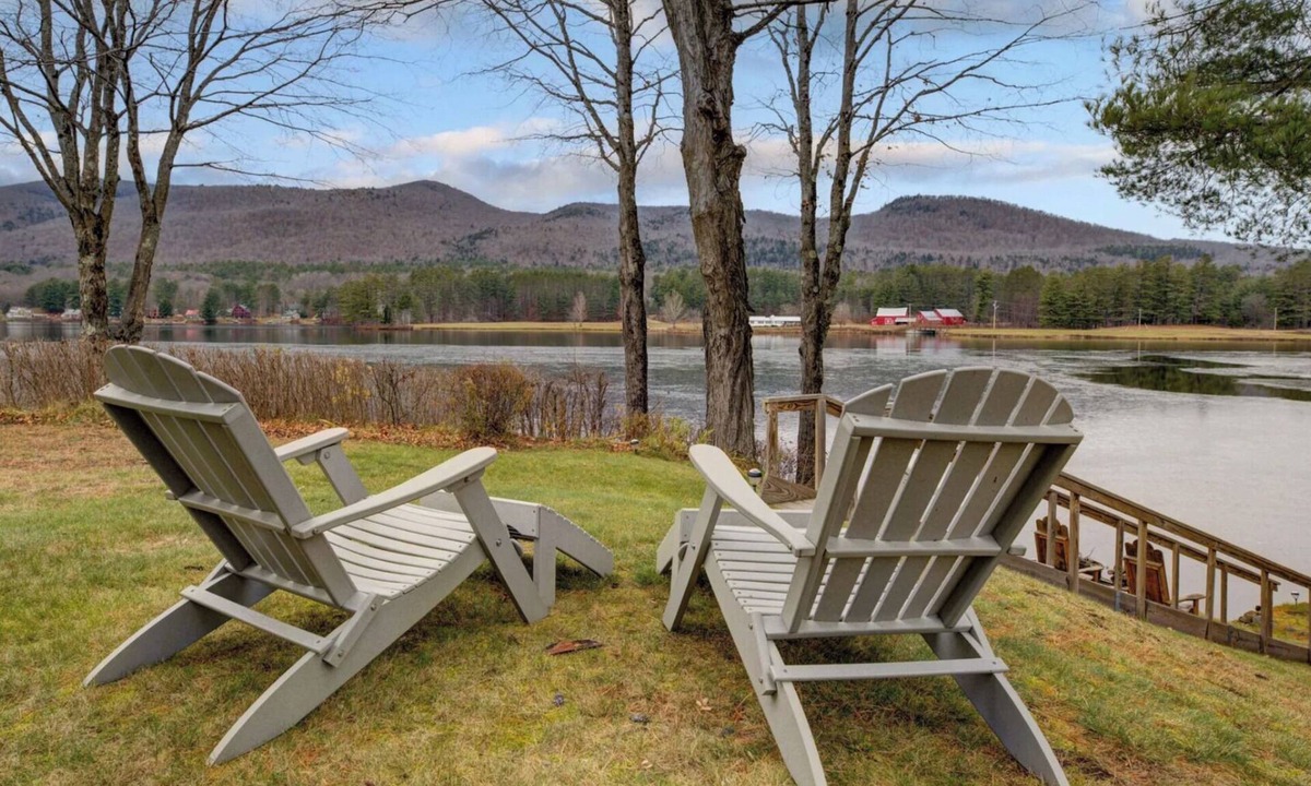 Wells House | Loon Watch. Private Adirondack Lakefront house on Lake Algonquin in Wells, NY