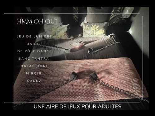 Saint-Quentin Apartment | Love Room intime - Sauna infrarouge - Hmm OH Oui