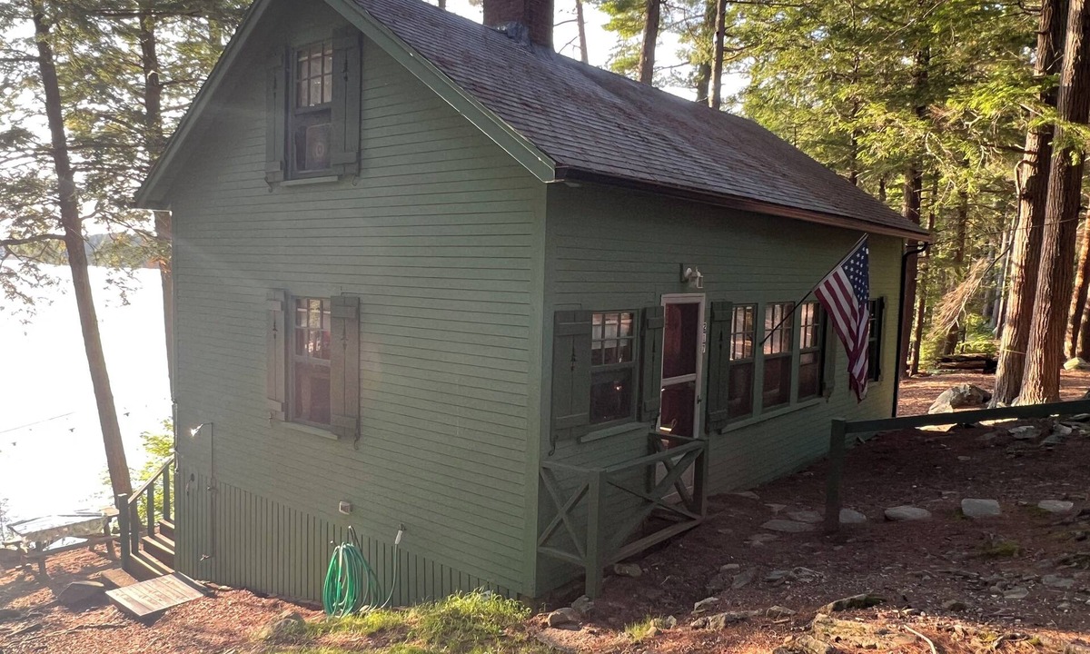 Sanbornville Cottage | Lovell Lake Rustic Camp w/200' Private Waterfront
