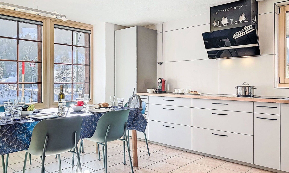 Ormont-Dessus Apartment | Lovely apartment for 5 guests with TV, terrace and panoramic view