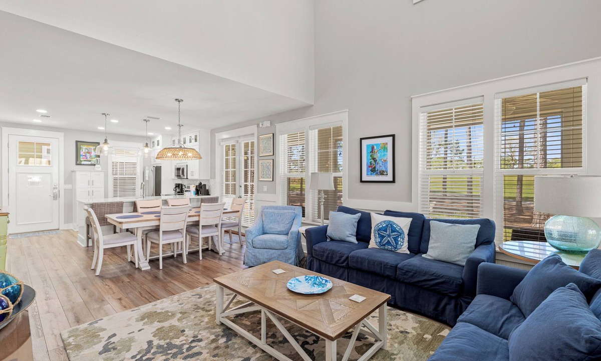 Laurel Grove House | Lovely Beach Cottage w/6-Seat GOLF CART! Pool, Beach Tram, Golf Course Views
