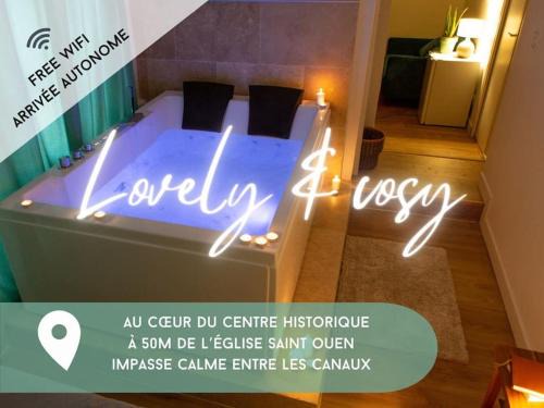 Pont-Audemer Apartment | Lovely & Cosy - Studio Balnéo au coeur des canaux