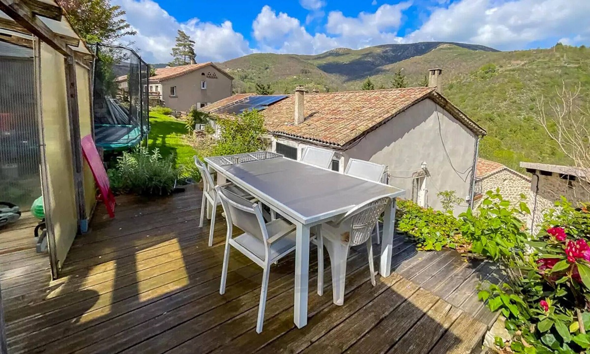 Saint-Julien-du-Gua House | Lovely home in Saint-Julien-du-Gua with WiFi