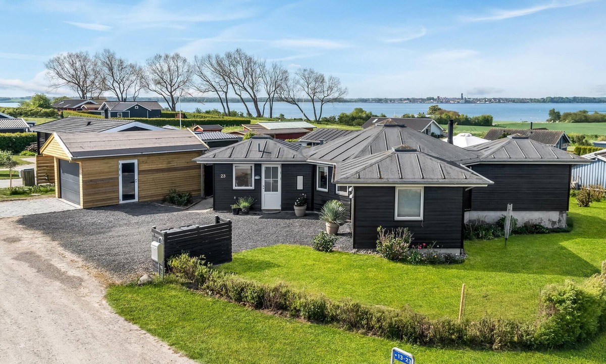 Bog By House | Lovely home in Bogø By with sauna